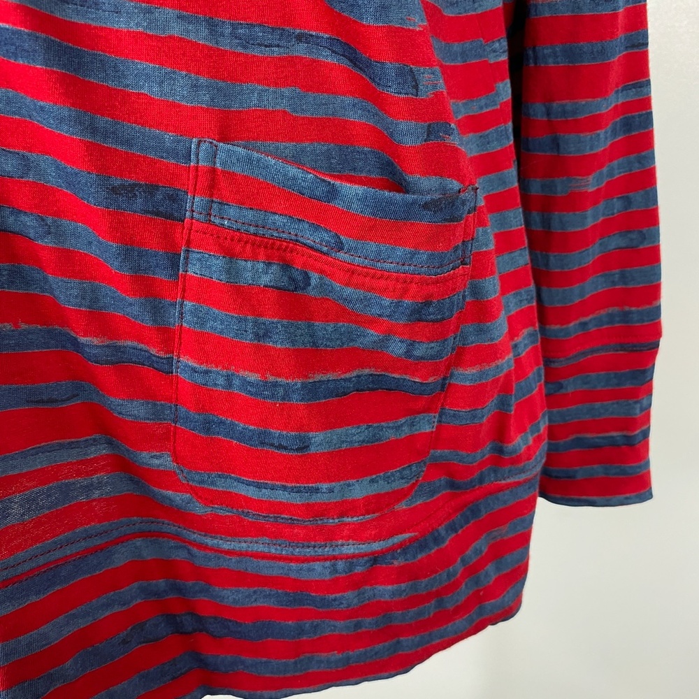 The Territory Ahead Lightweight Cardigan Sz. XL Red Stripe - Picture 9 of 12